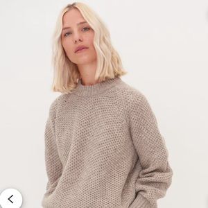 Taylor stitch cream beige sweater size 44